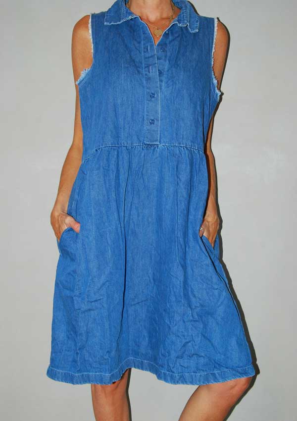 שמלת ג'ינס כיפית