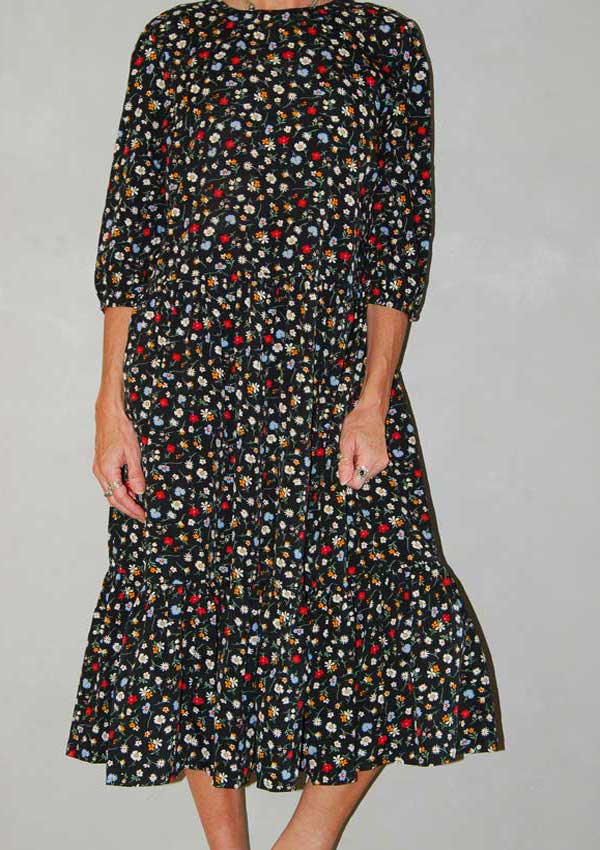 שמלת פרחים חמודה