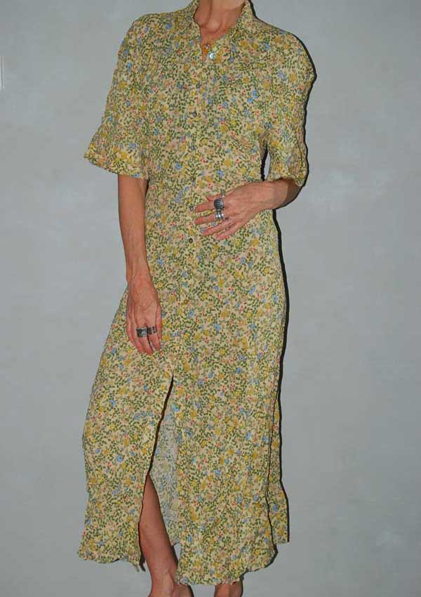 שמלה פרחונית חדשה טיקט