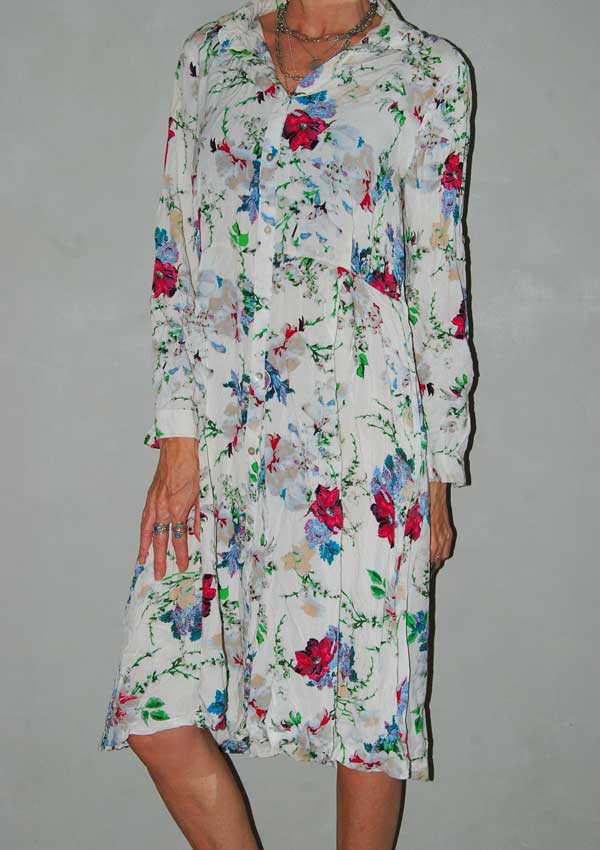 שמלה פרחונית