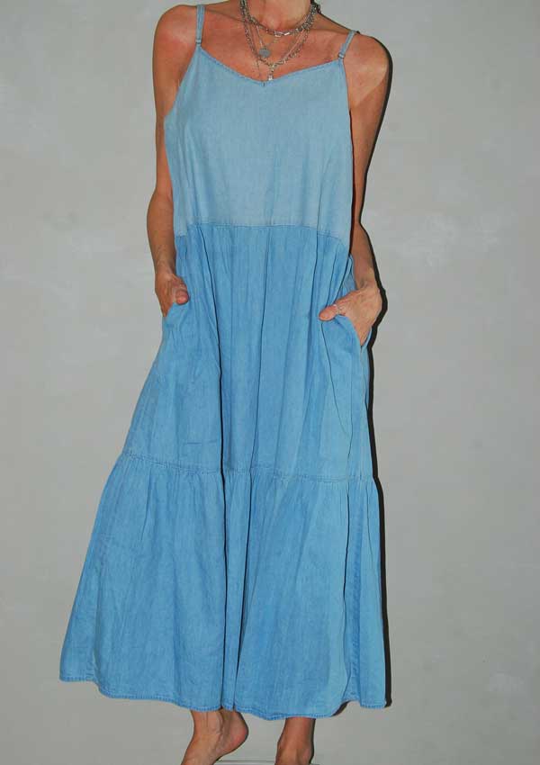 שמלת ג'ינס מגניבה